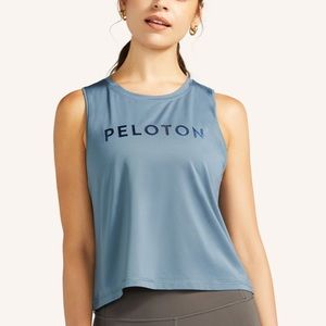 Peloton Quick Dry Distance Cropped Muscle Tank